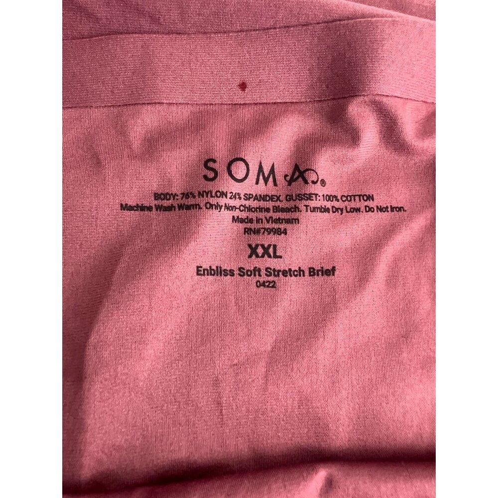 Soma Enbliss Soft Stretch Modern Brief Spiced Whisky size XXL - Picture 3 of 4